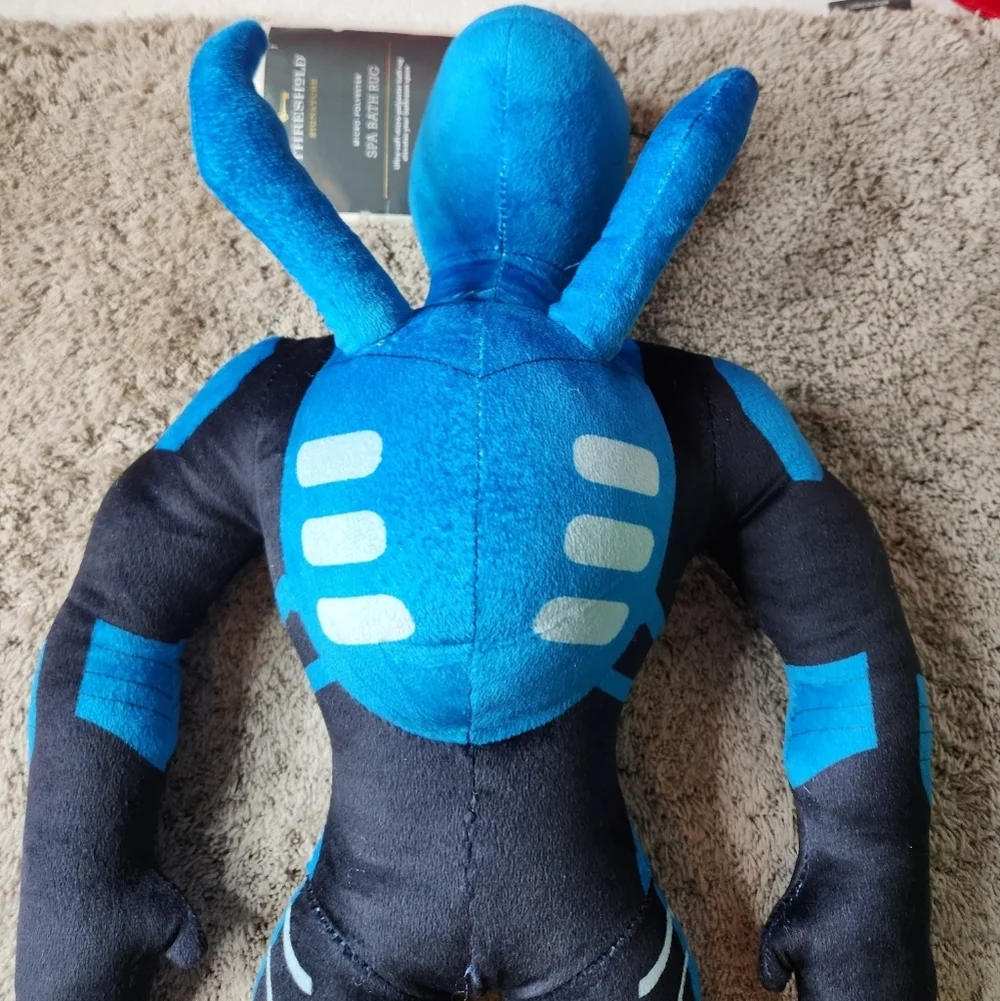 Blue Beetle Kids' Throw Pillow